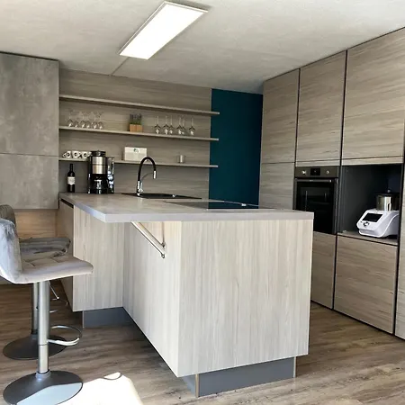 Mit Terrasse Und Eigenem Garten In Ortsrandlage 公寓 Hartenfels