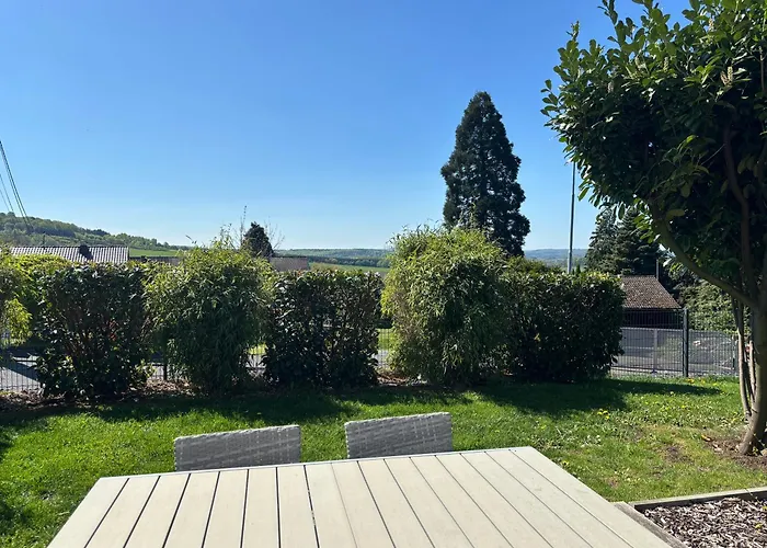 Apartamento Mit Terrasse Und Eigenem Garten In Ortsrandlage Hartenfels